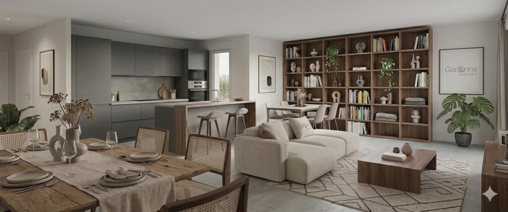 Exceptionnel T4 en Rooftop + grande terrasse – Colomiers