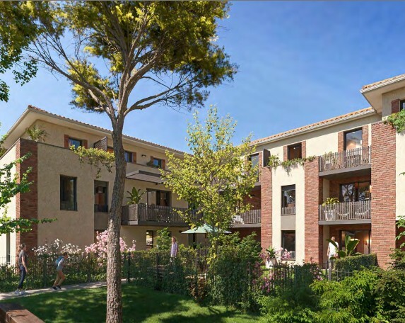 Appartement T4 en dernier étage avec grande terrasse – Tournefeuille