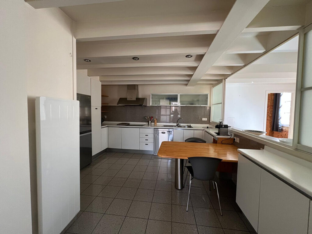 Toulouse Carmes – Appartement T4 – esprit maison sur le toit avec terrasse