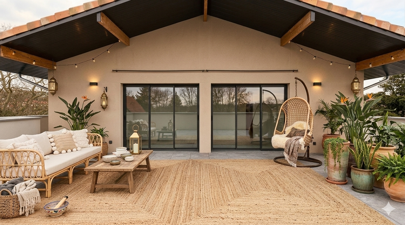 T4 Duplex en Rooftop + terrasse – quartier Côte Pavée