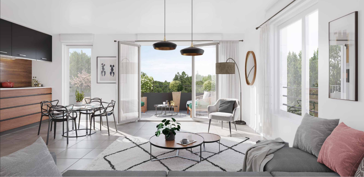 APPARTEMENT T4 +  Grande Terrasse - quartier Saint-Cyprien