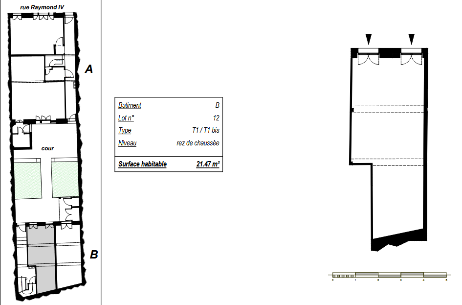 Studio Toulouse   Hyper-centre / Métro & Universités   Projet idéal investisseur